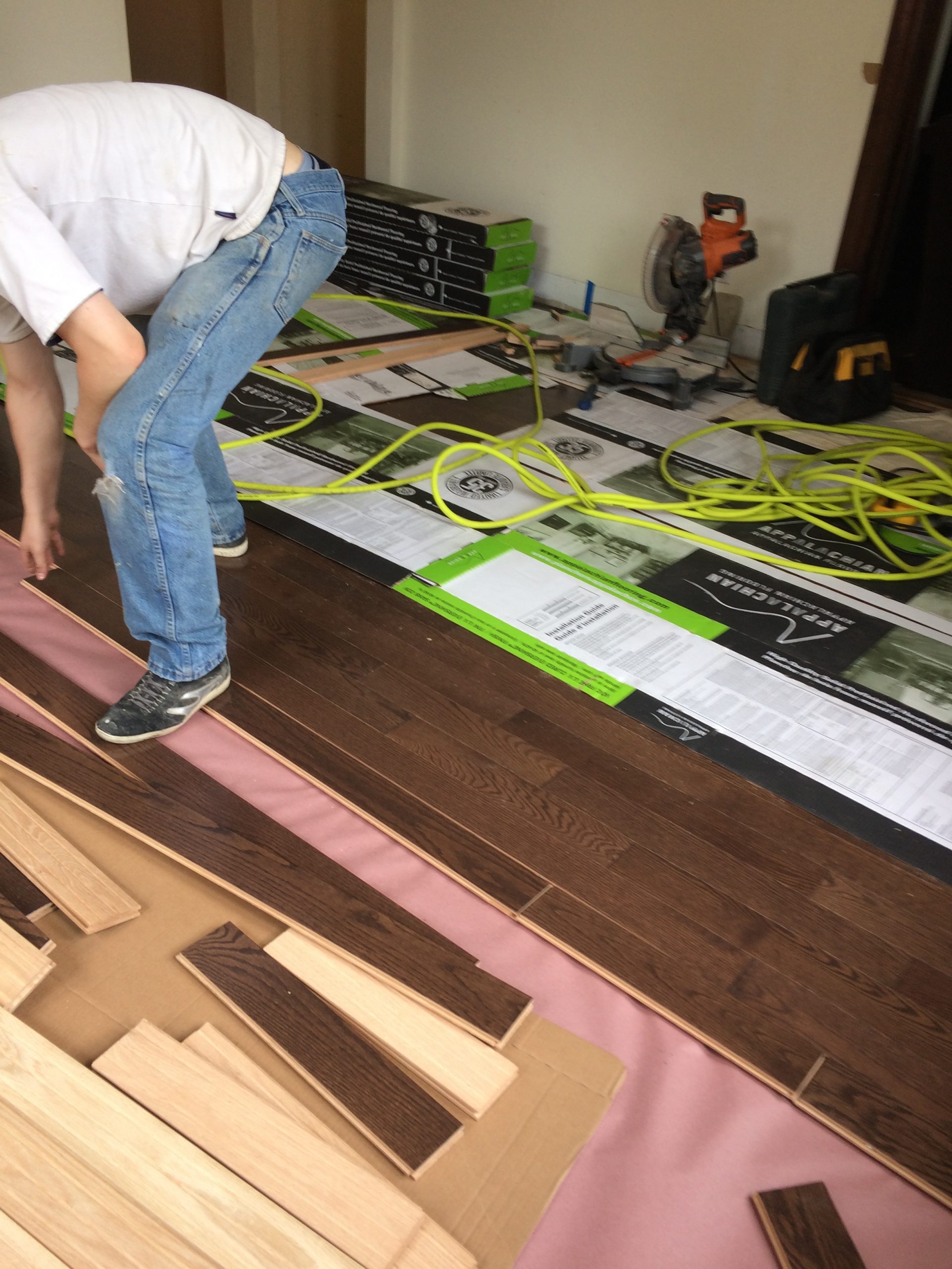 floor installation elmwood construction