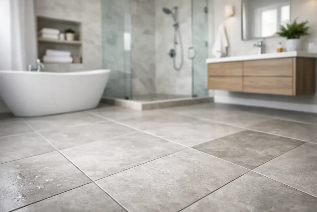 Tile Flooring for Bathrooms That Lasts