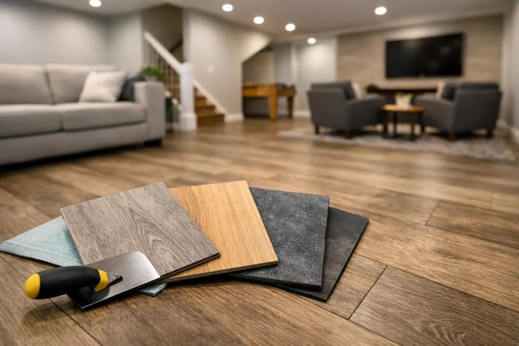 Best Flooring for Basements That Lasts