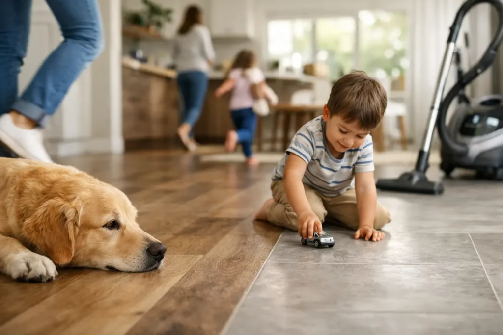 Best Flooring for Busy Households