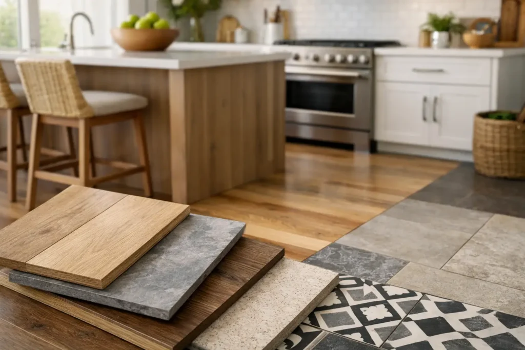 Best Kitchen Flooring Materials for Real Life