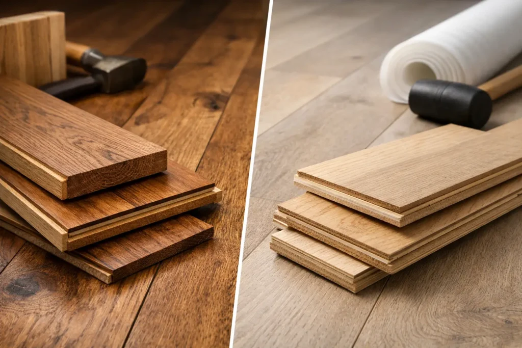 Hardwood vs Engineered Flooring: Which Fits?