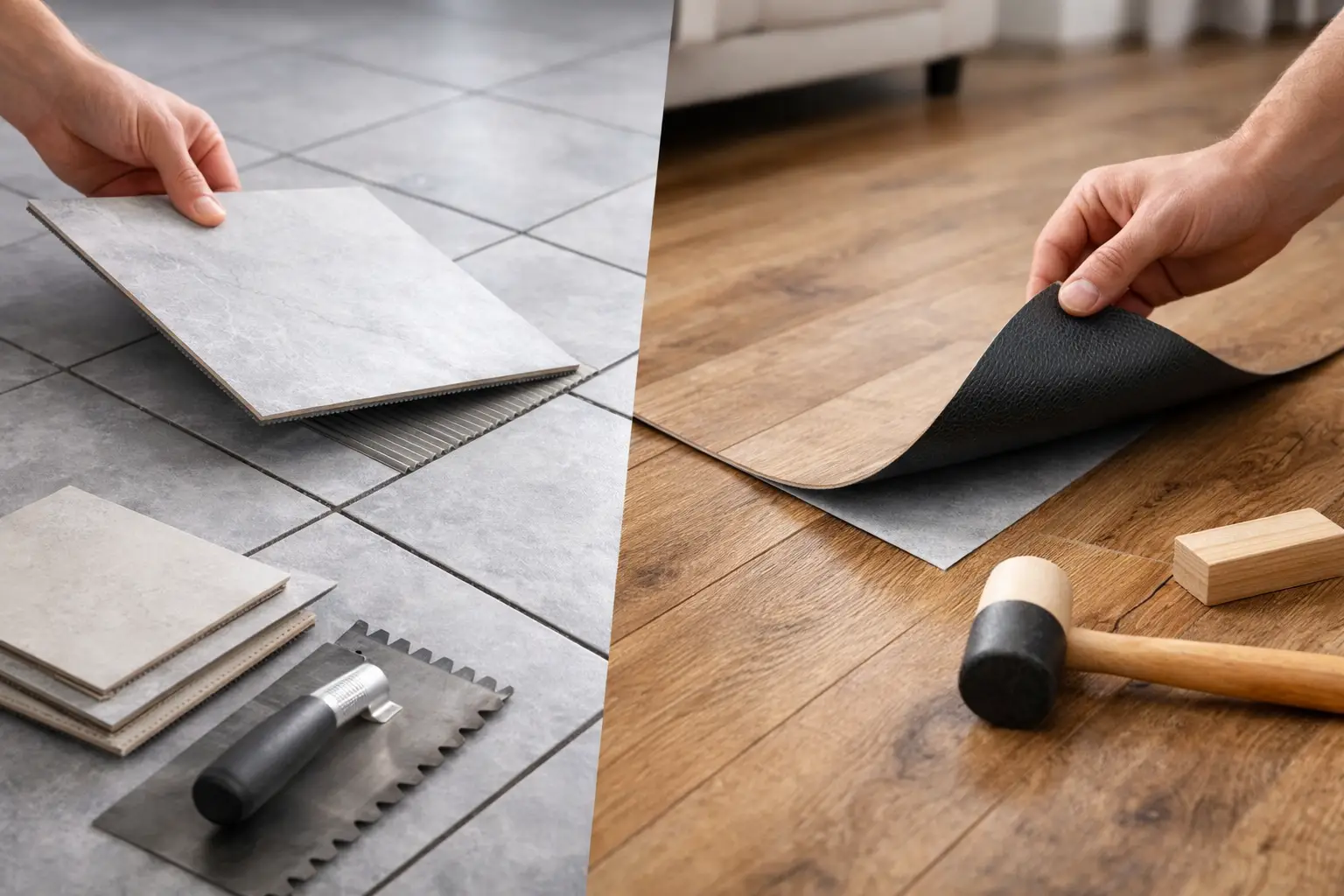 Tile vs Vinyl Flooring: Which Fits Best?