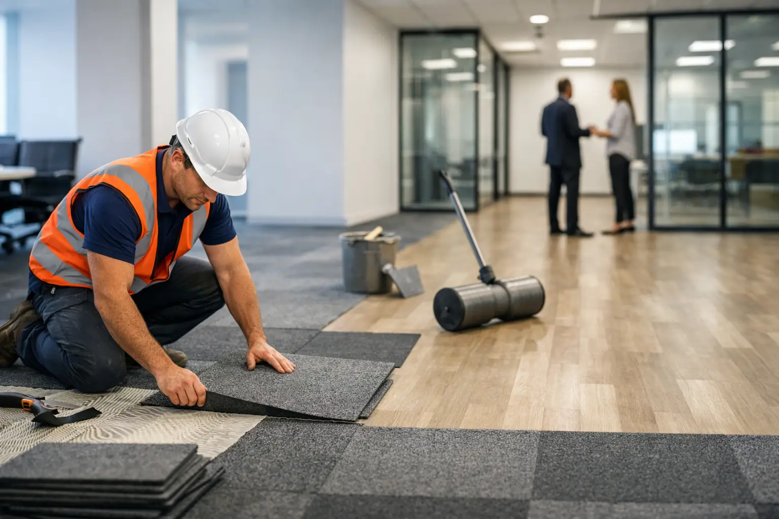 What a Commercial Flooring Contractor Should Do