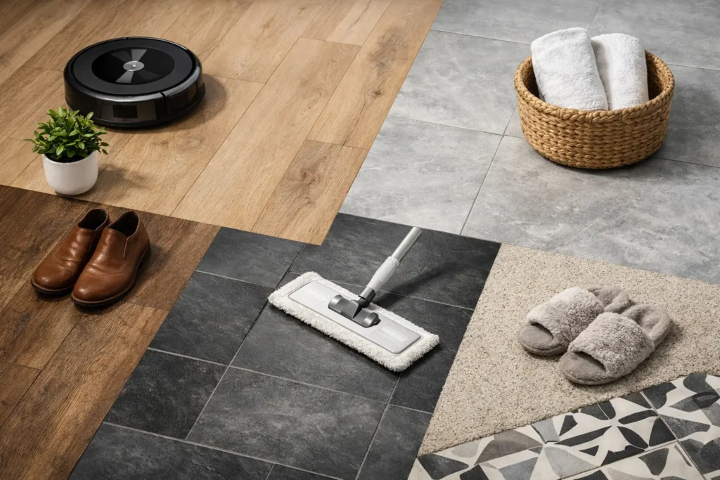 7 Best Low Maintenance Flooring Options