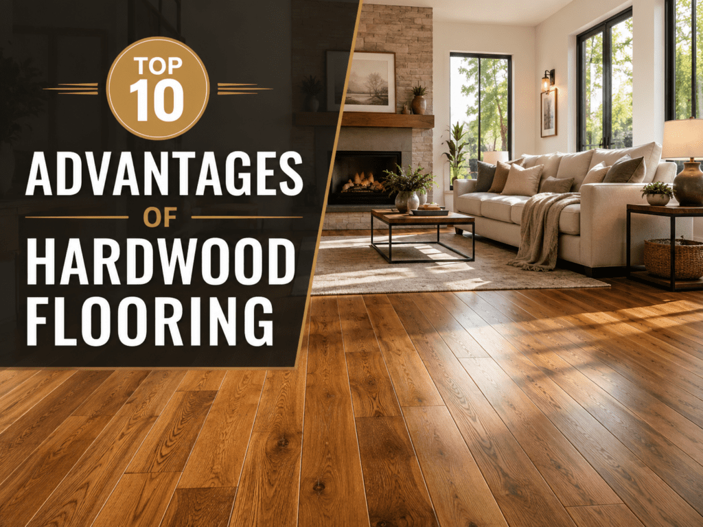 Top 10 Advantages of Hardwood Flooring