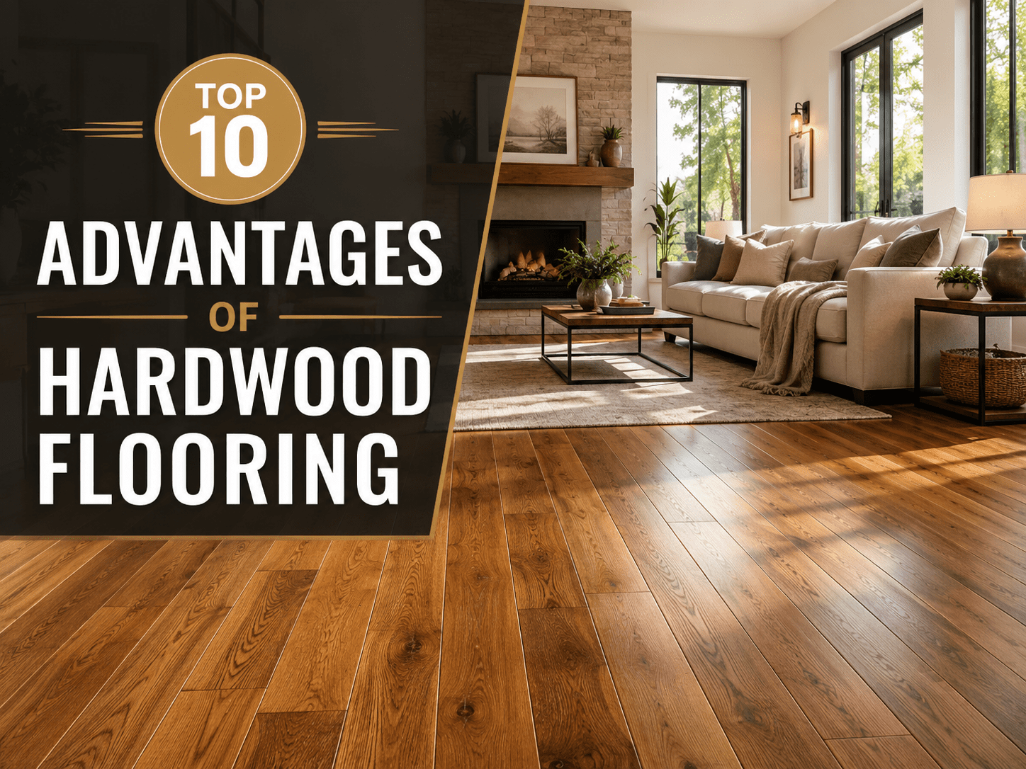 Top 10 Advantages of Hardwood Flooring