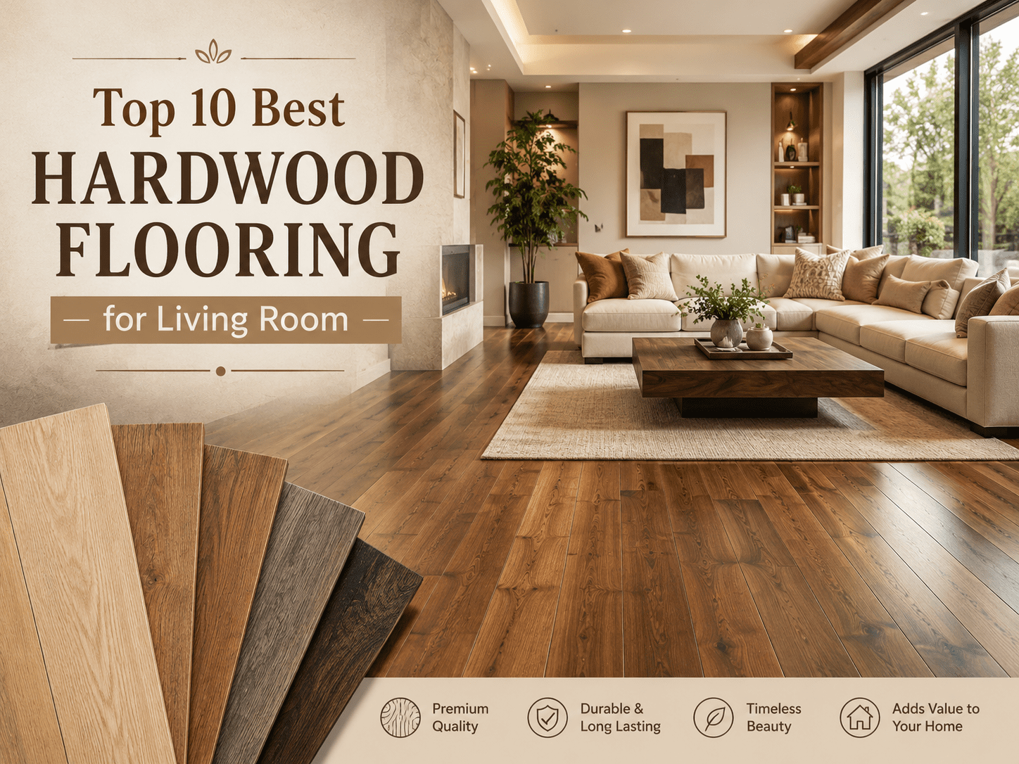Top 10 Best Hardwood Flooring for Living Room