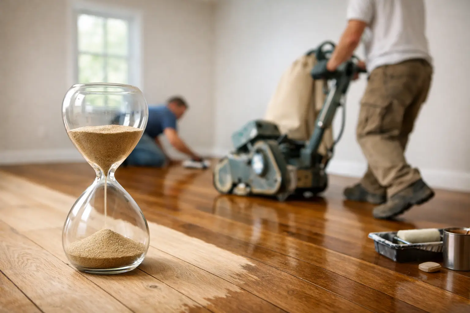 How Long Floor Refinishing Takes