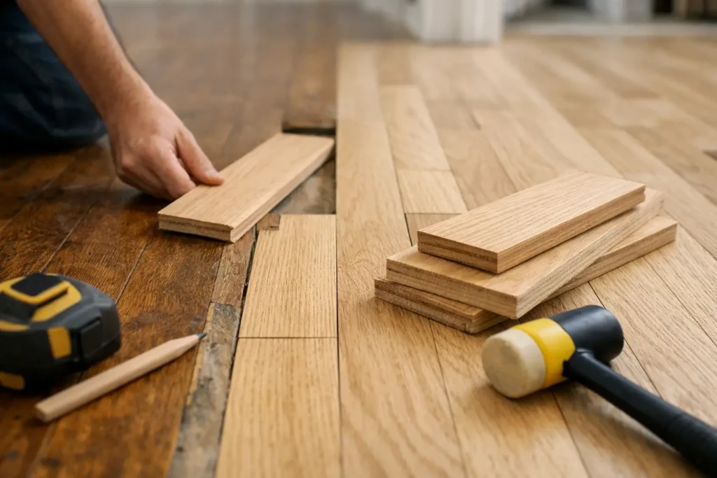 How to Match New Hardwood With Existing Floors