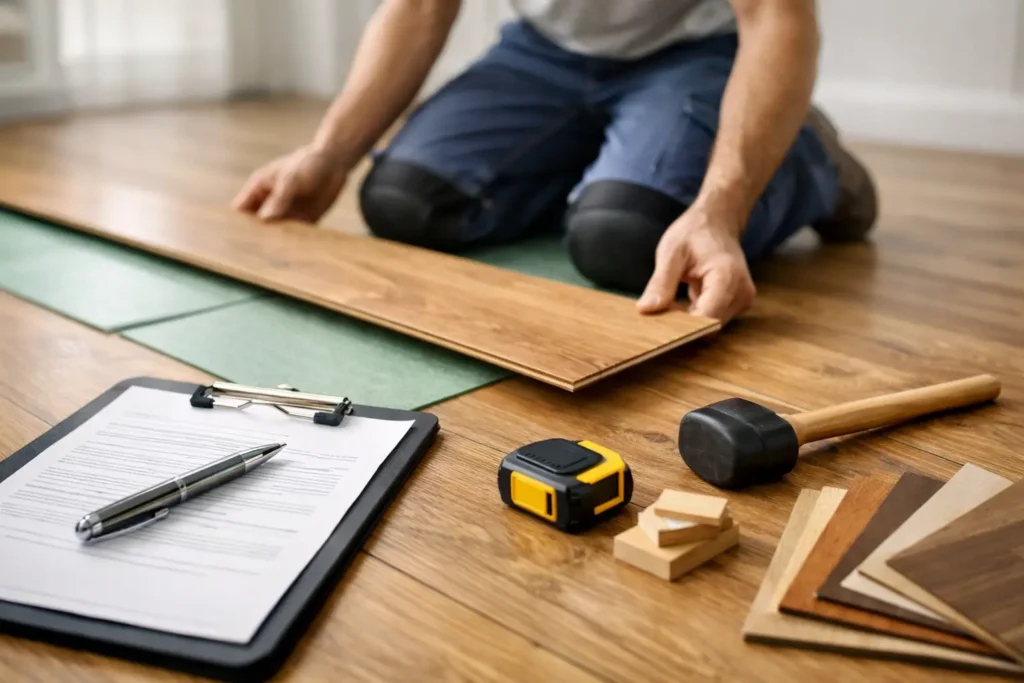 Written Warranty for Flooring Installation