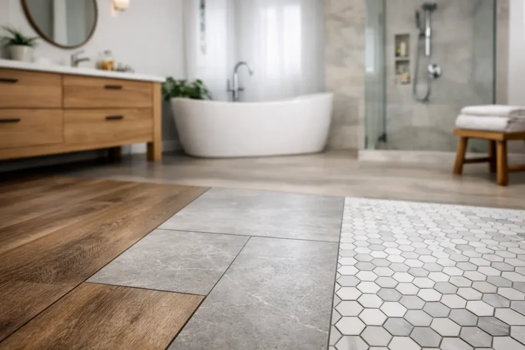 Bathroom Remodel Flooring Options That Last