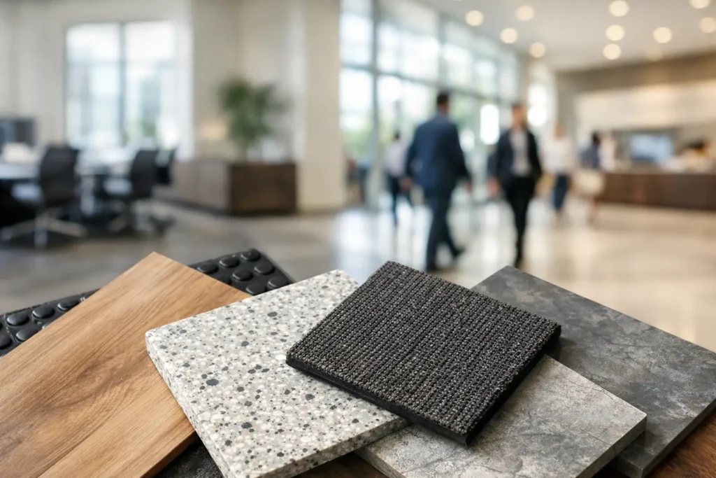 Top Commercial Flooring Materials for Busy Spaces