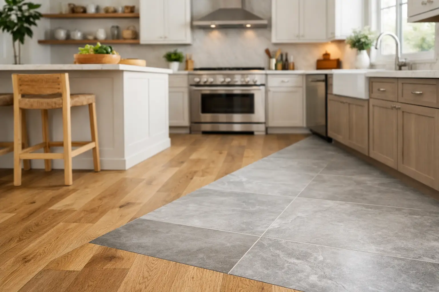 Top Kitchen Remodel Flooring Pairings That Work