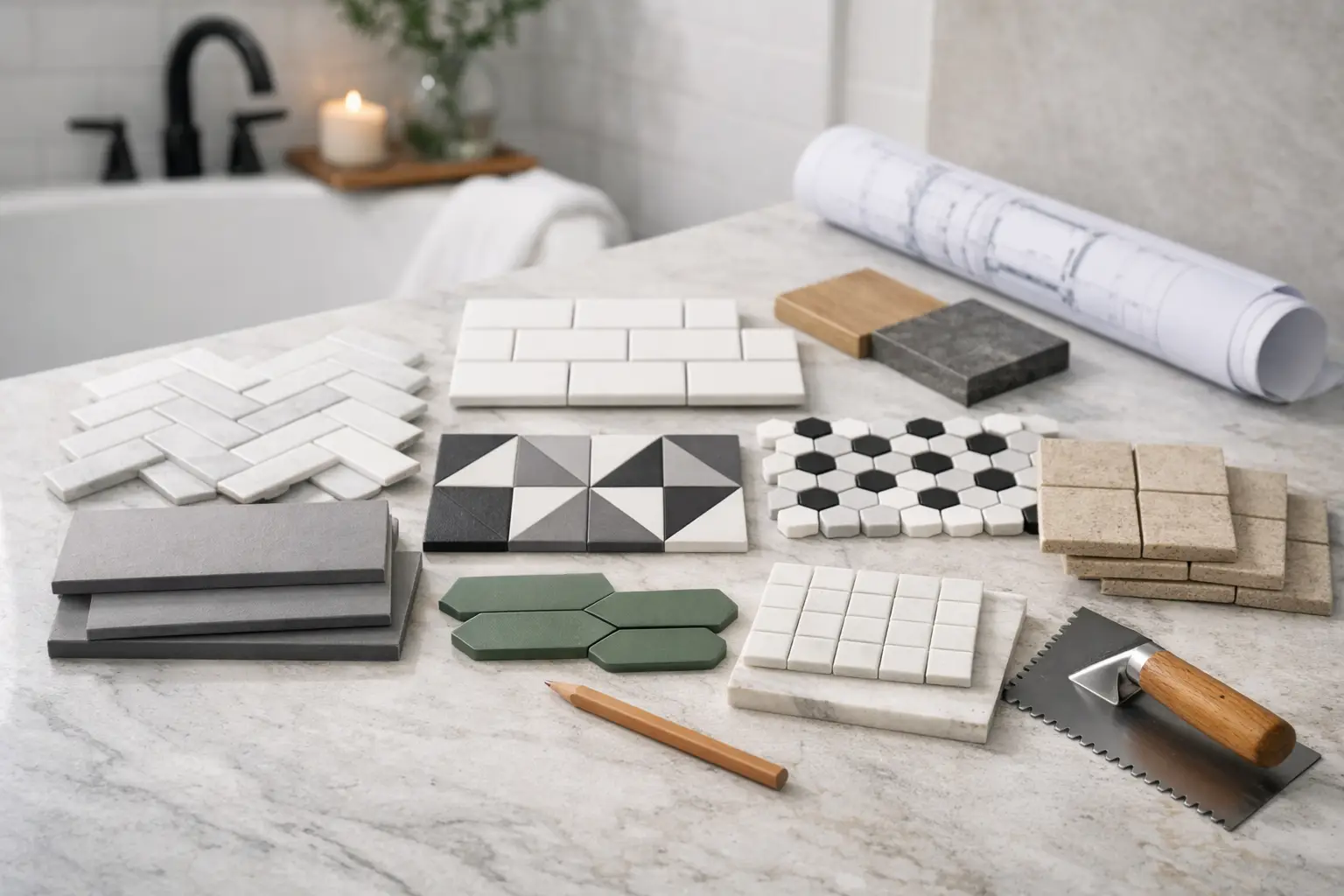 9 Best Bathroom Tile Layouts for Your Remodel