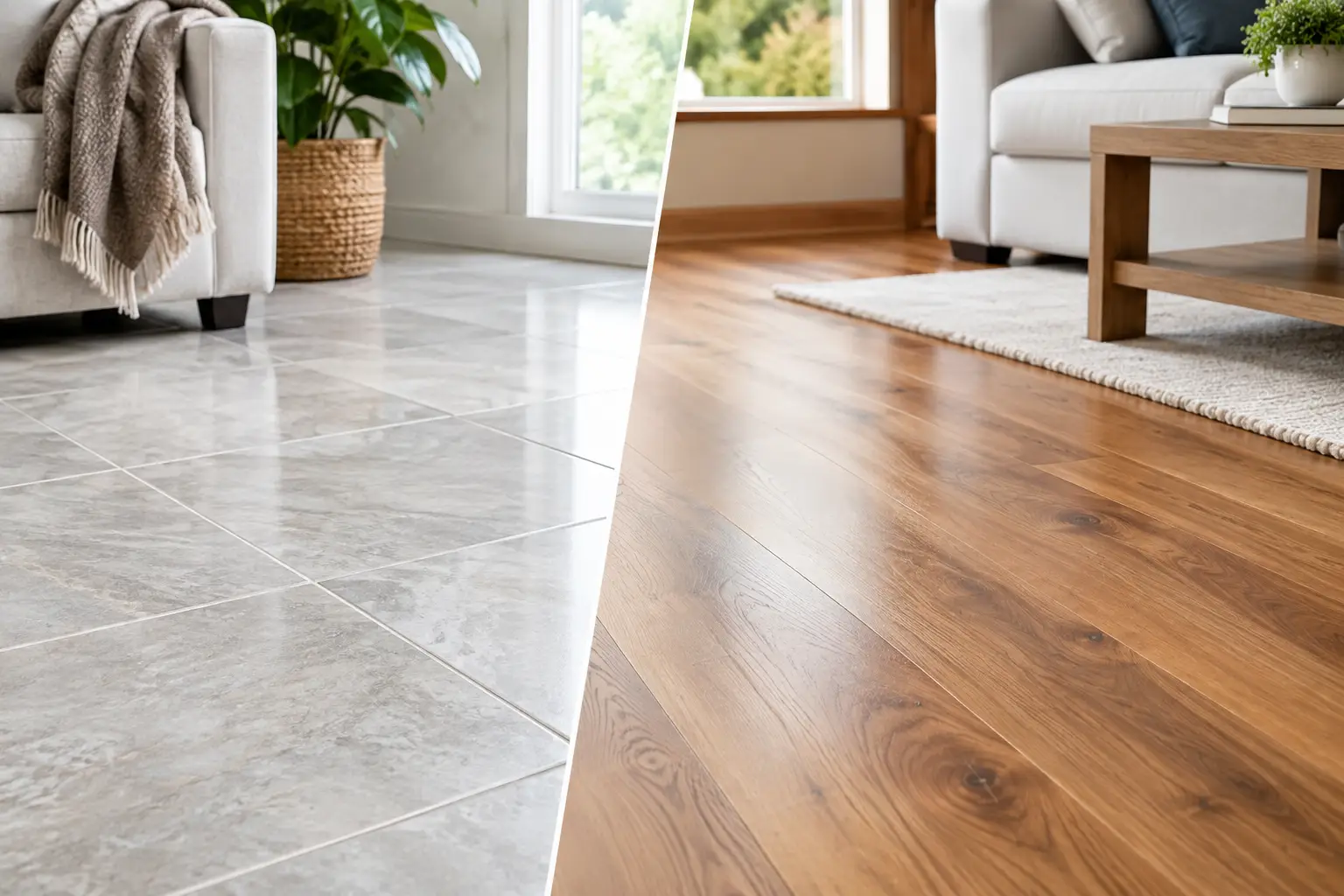 Tile Versus Hardwood: Which Floor Fits?