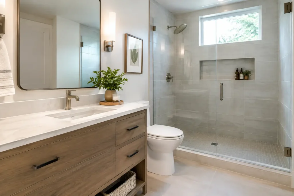 A Condo Bathroom Remodel Example That Works