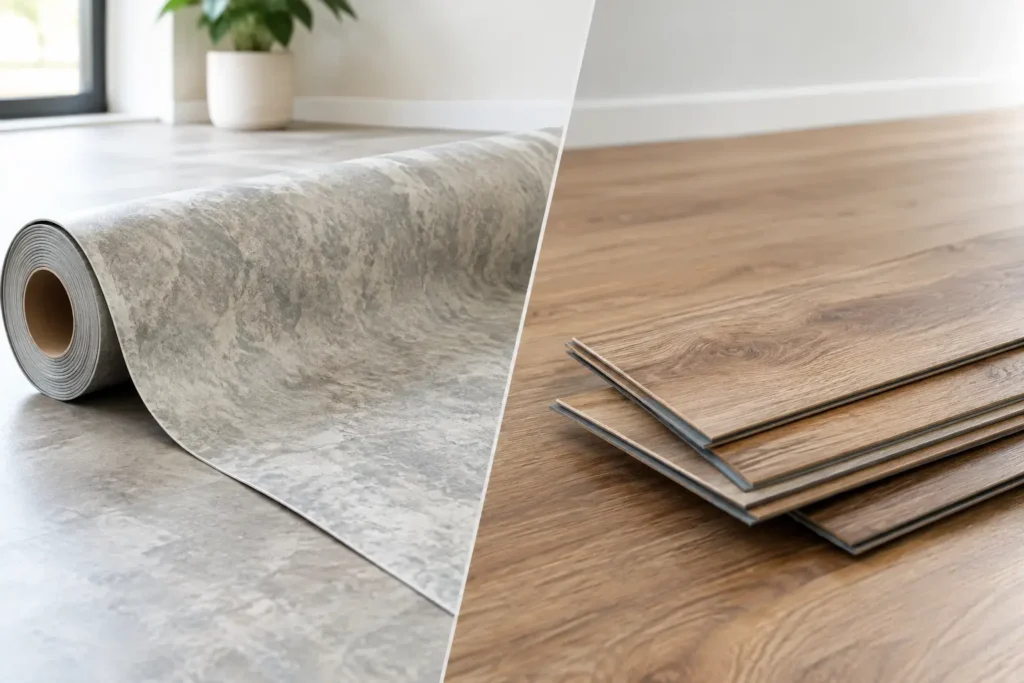 Sheet Vinyl Versus Plank Flooring Compared